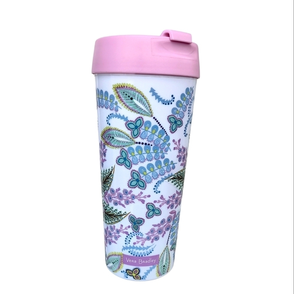 Vera Bradley Floral Travel Mug